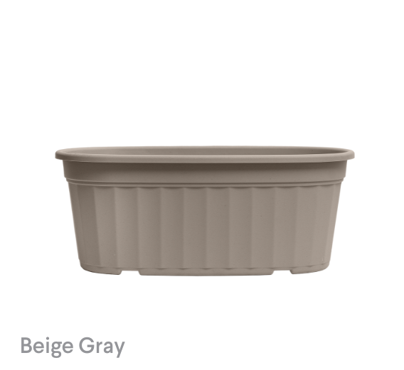 image of Beige Gray Castella planter