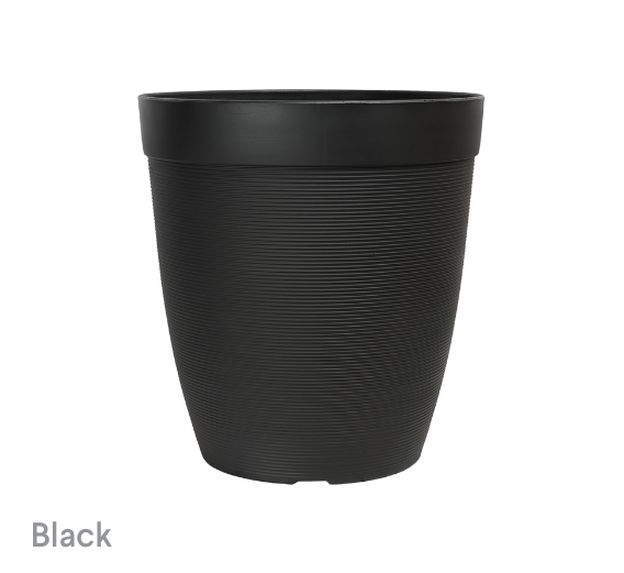 image of Black Helix Tall Planters