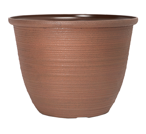 image of walnut bombay planter