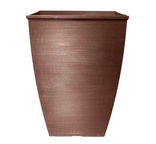 image of milk chocolate helix tall planter