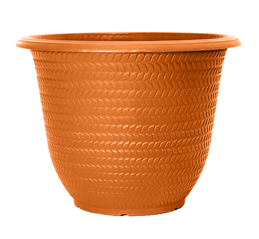 image of persimmon orange parker planter