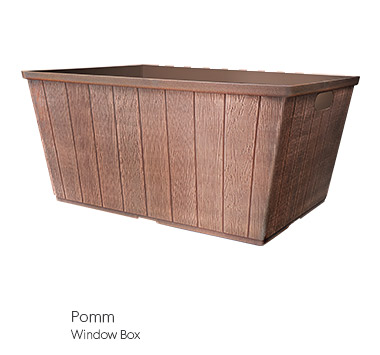 image of pomm window planter