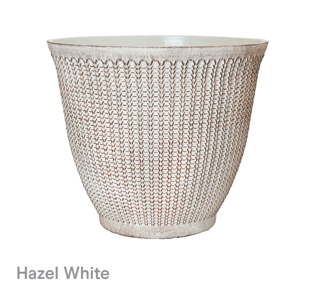 image of Hazel white Orson Planters