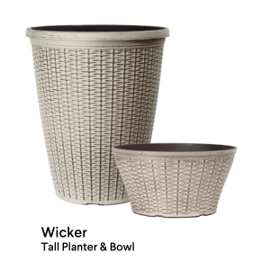 image of Wicker planter